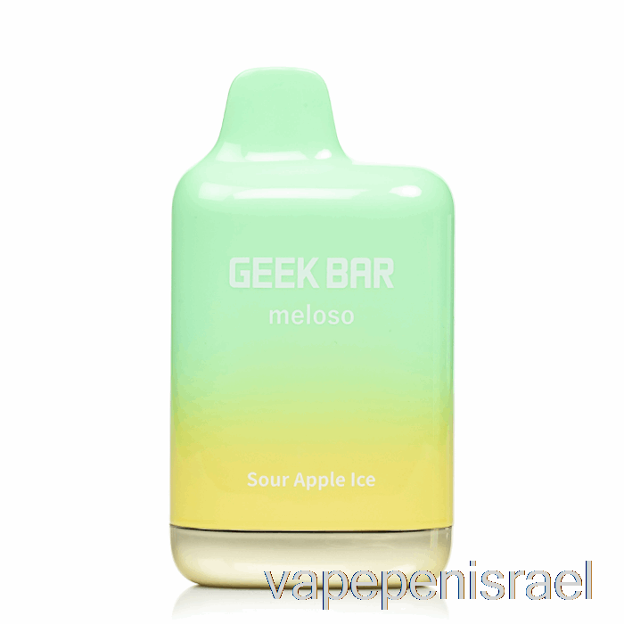 חד פעמי Vape Israel Geek Bar Meloso Max 9000 קרח תפוח חמוץ חד פעמי